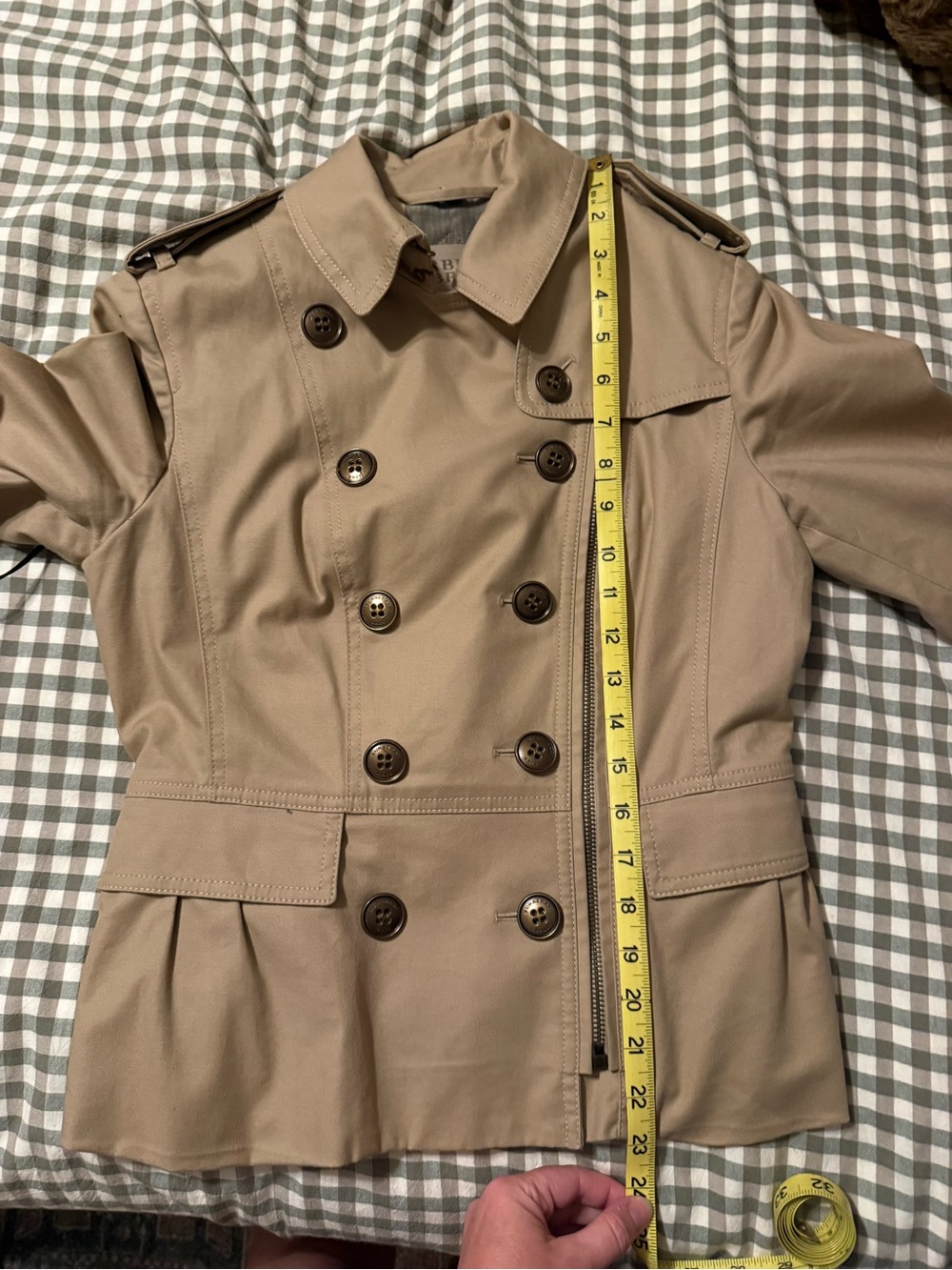 Burberry Brit brookleigh double button trench - Picture 10 of 11